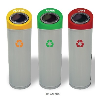 Metal Recycle Bin - Bs Milano